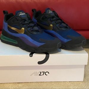 Nike Air Max React 270 Mens Size 7.5 “Deep Royal”